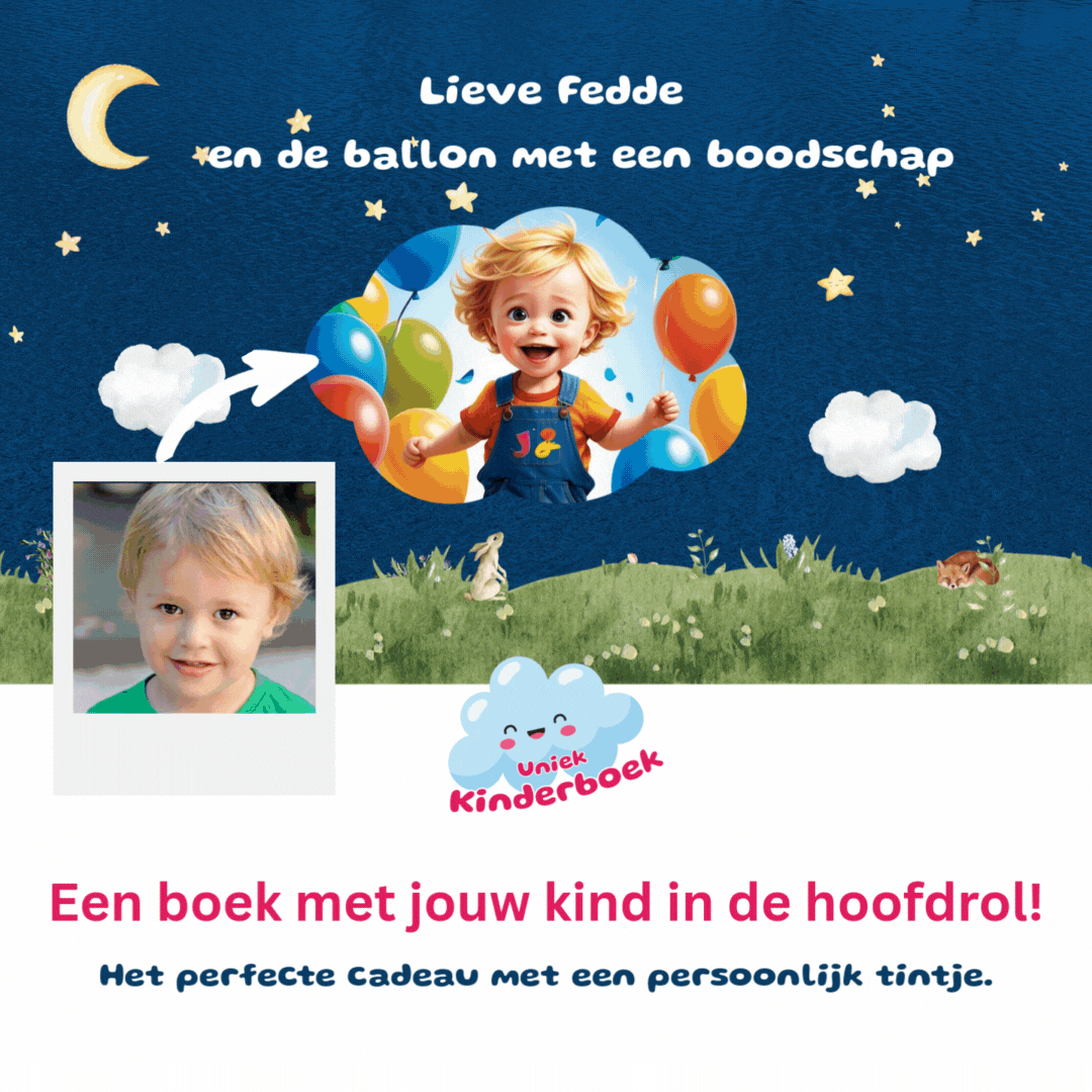 Creëer een uniek kinderboek!